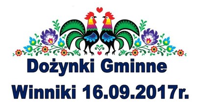 Zapraszamy na Dożynki Gminne w Winnikach!