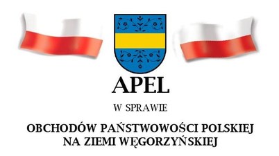 Apel ws. Obchodów Państwowości Polskiej na Ziemi Węgorzyńskiej