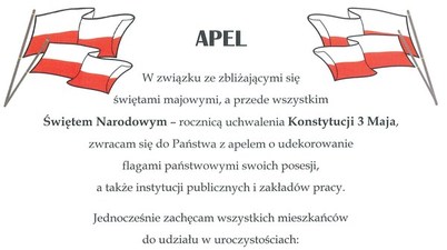 Rocznica uchwalenia Konstytucji 3 Maja