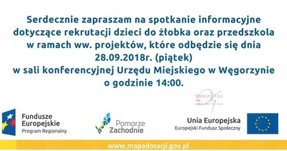 Zapraszamy na spotkanie informacyjne!