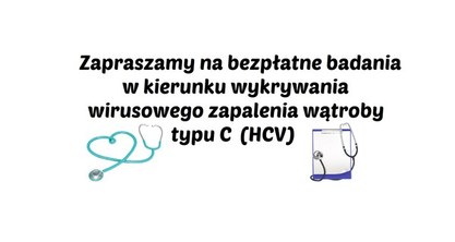Bezpłatne testy w kierunku wykrywania HCV