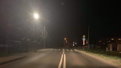 Oświetlenie LED nad przejściami dla pieszych