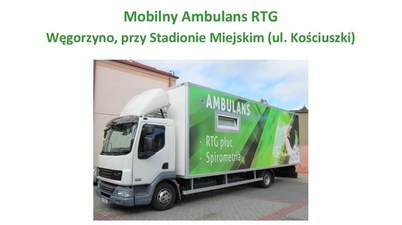 Mobilny Ambulans RTG
