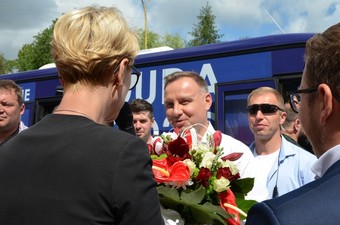 Wizyta Prezydenta RP w Węgorzynie