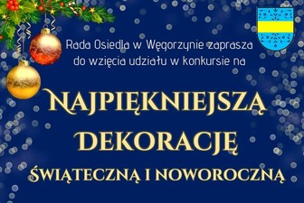 Konkurs na Najpiękniejszą dekorację Świąteczną i Noworoczną
