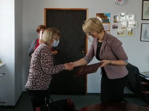  Jubileusz 40–lecia pracy Pani Elżbiety Kozioł