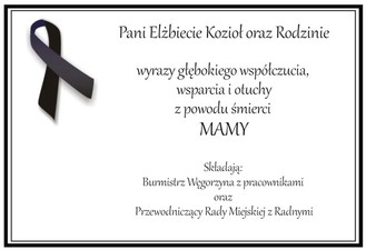 Wyrazy głębokiego współczucia...