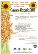 Burmistrz Węgorzyna zaprasza na Dożynki Gminne w Runowie!!!