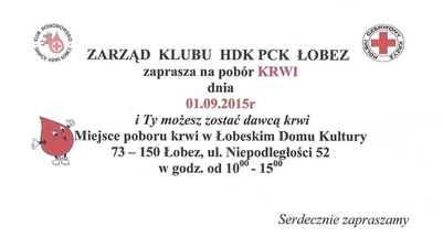i Ty możesz zostać dawcą krwi