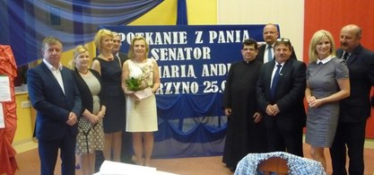 Senator Anna Maria Anders w Węgorzynie