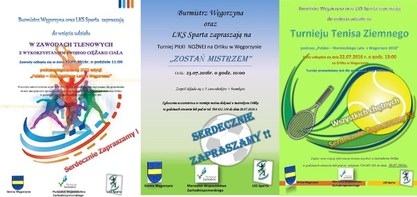 Zapraszamy na turnieje sportowe!