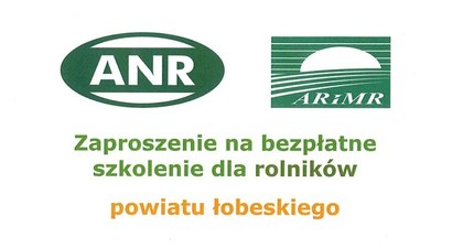 Zaproszenie na bezpłatne szkolenie dla rolników