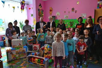 Prezent dla przedszkolaków z Węgorzyna